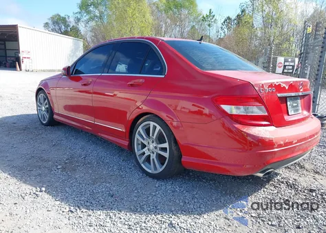 2011 Mercedes-Benz C 300 Sport from USA, damaged, VIN WDDGF5EB9BF650794